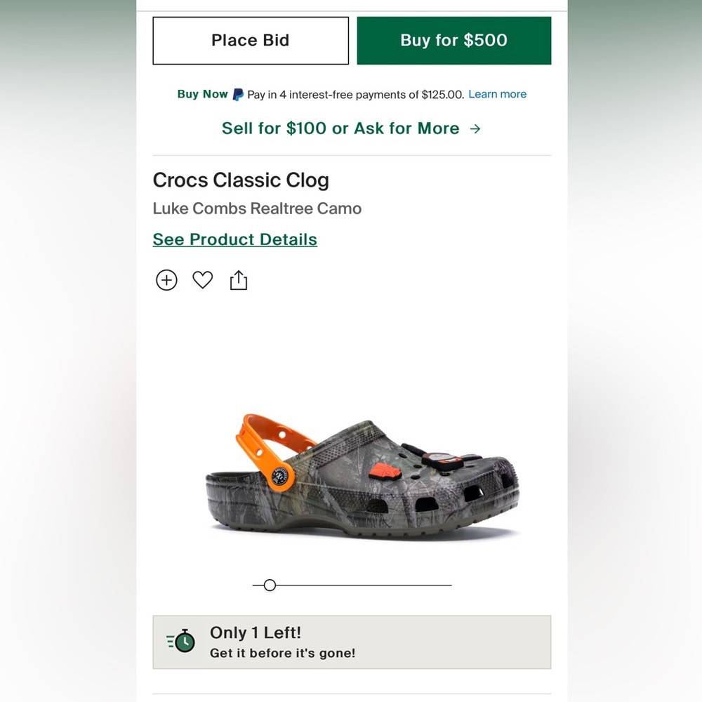 Luke Combs Crocs
